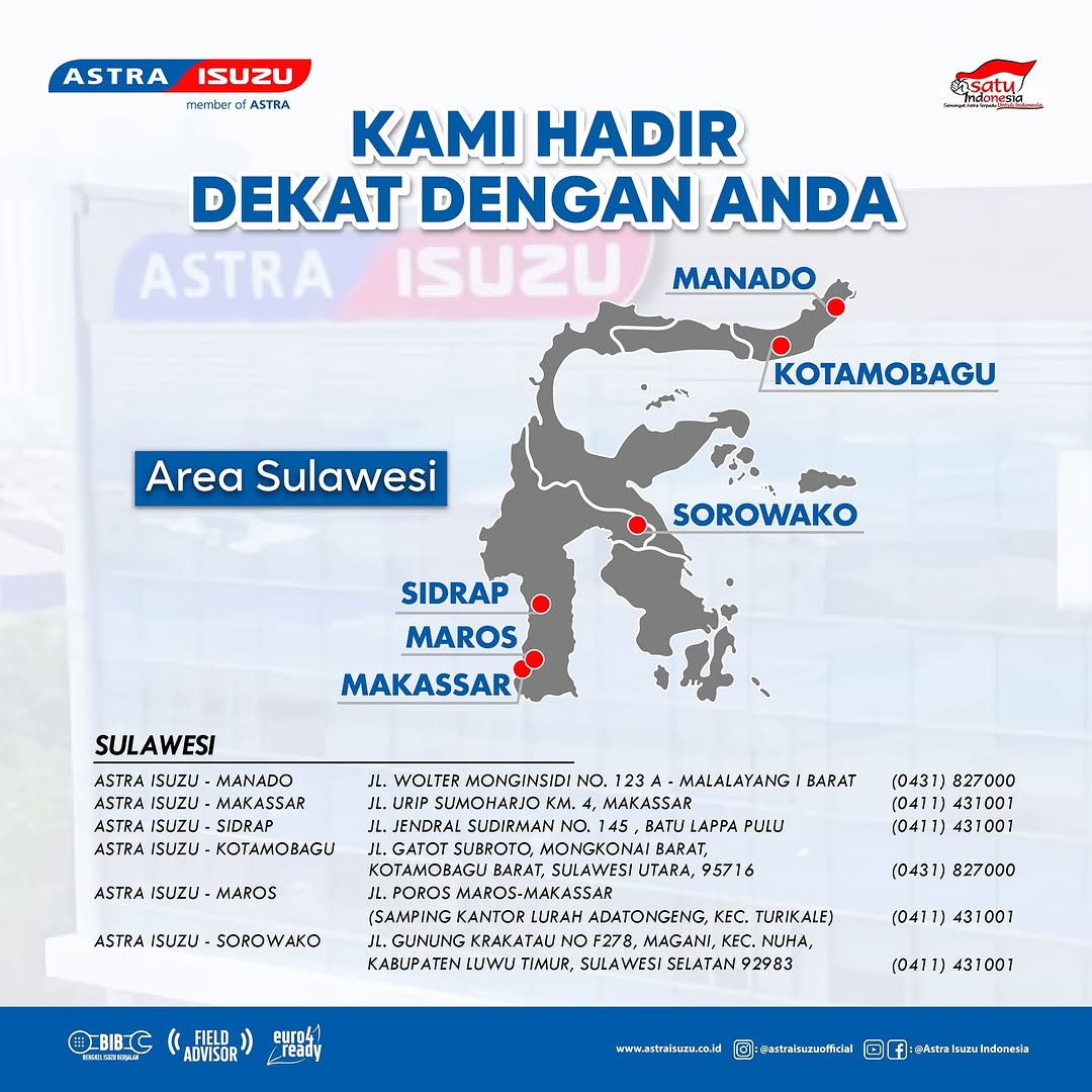 Dealer Astra Isuzu Sulawesi