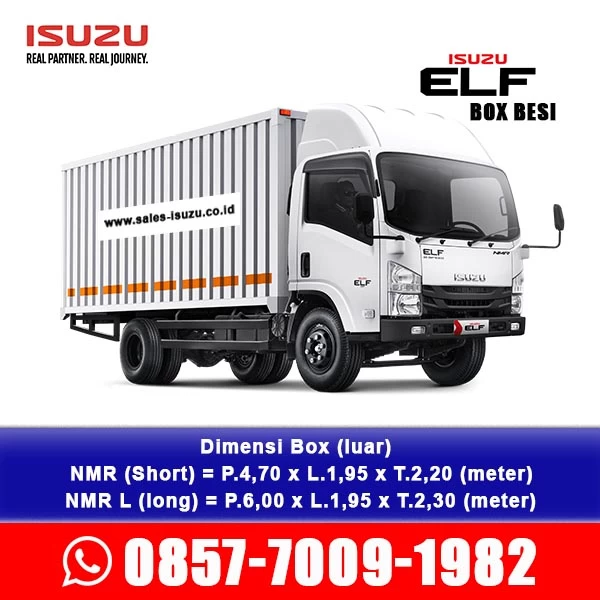 isuzu elf nmr box besi
