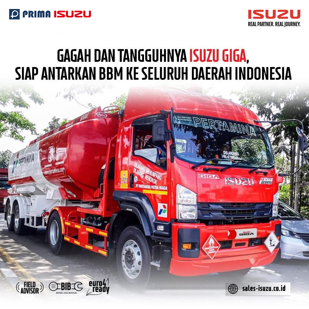 Isuzu Giga Traktor Head Tangki BBM