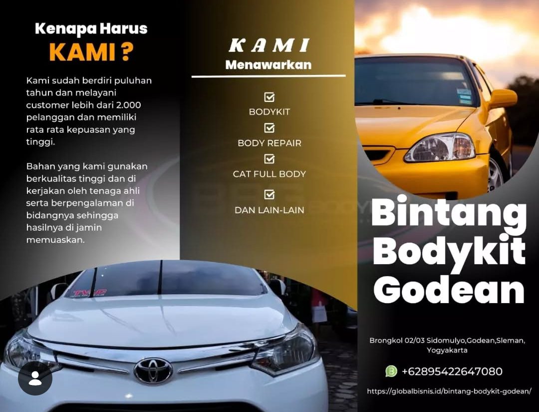 Bintang Bodykit Jogja
